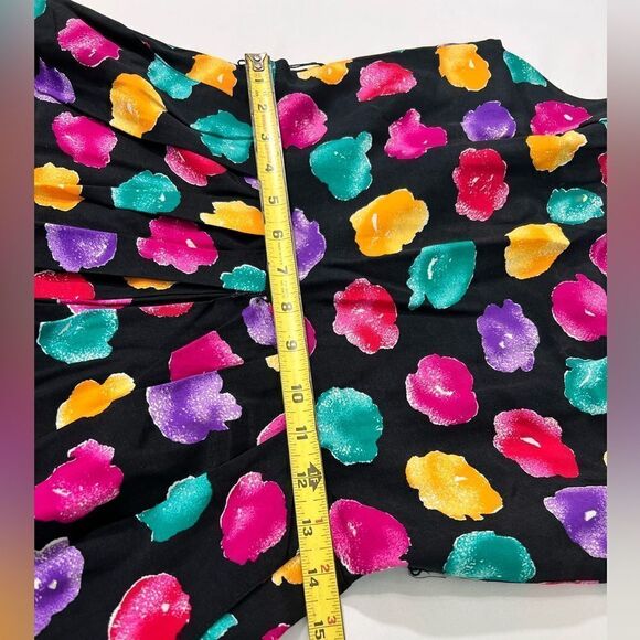 Vintage R.J Stevens by Carol Escritor Sleeveless Square Neck Romper Size 8 - Picture 13 of 14